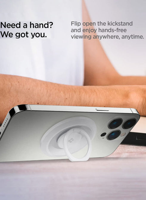 Spigen O-Mag Ring (MagFit) Magnetic Phone Holder with Kickstand