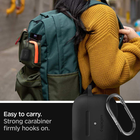 Spigen Airpods PRO case cover Silicone Fit - Black