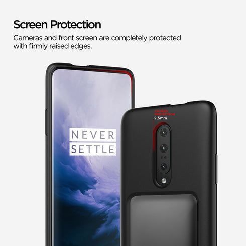 VRS Design OnePlus 7 PRO case cover Damda High Pro Shield - Matte Black
