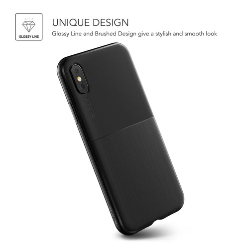 VRS Design iPhone X Case Single Fit - Black