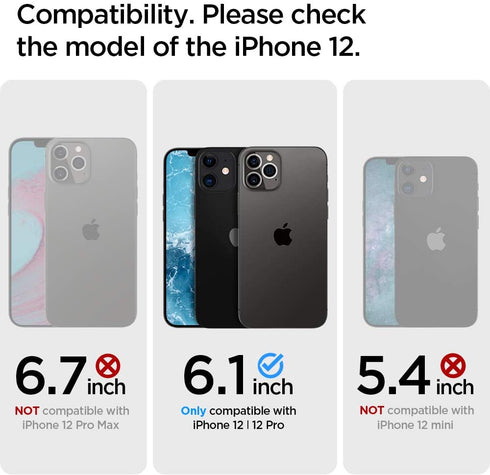 Spigen iPhone 12 and iPhone 12 PRO Case Ultra Hybrid
