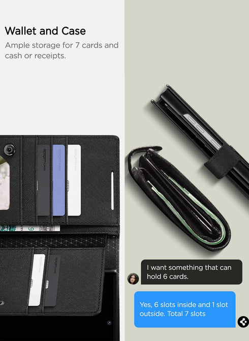 Spigen Samsung Galaxy S23 ULTRA Case Wallet S PLUS