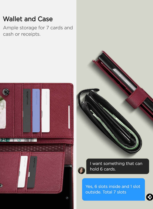 Spigen Samsung Galaxy S23 ULTRA Case Wallet S PLUS