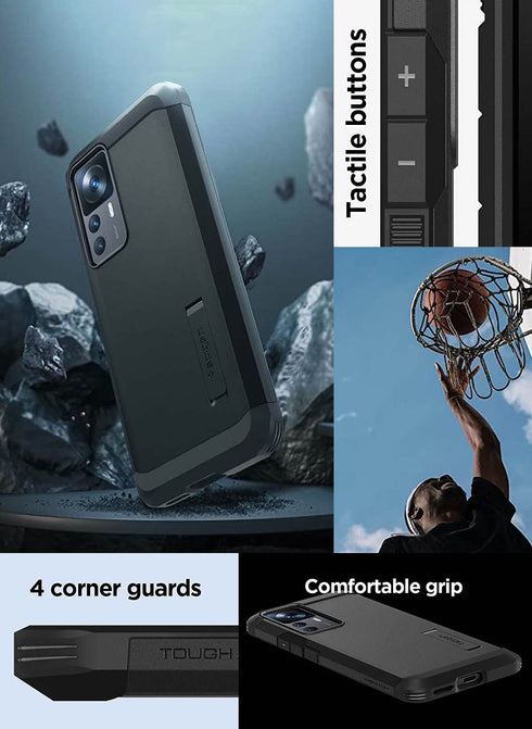 Spigen Xiaomi 12T / Xiaomi 12T PRO Case Tough Armor