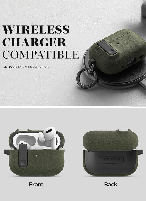 VRS Design AirPods PRO 2 Case Modern Lock