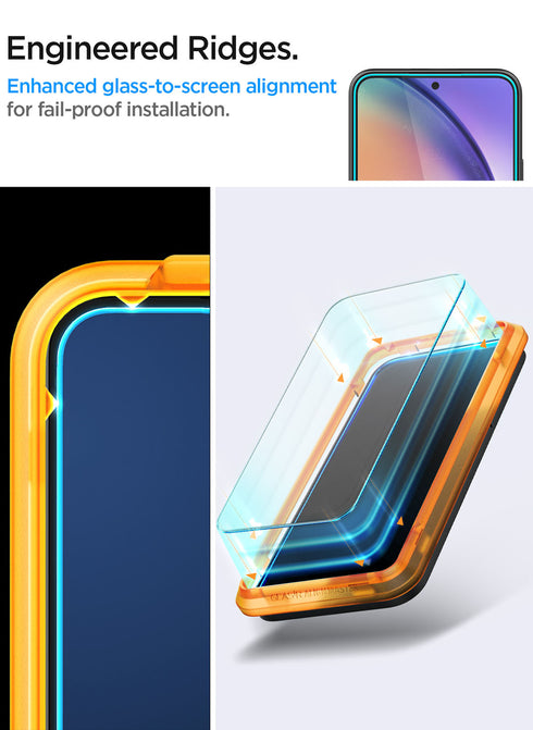 Spigen Samsung Galaxy A54 5G Tempered Glass Screen Protector GLAStR Align Master