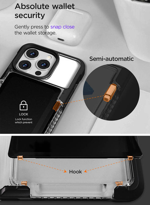 VRS Design iPhone 14 PRO Case Neo Flip