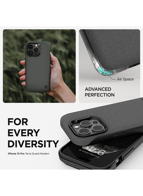 VRS Design iPhone 15 PRO Case Terra Guard MODERN (MagSafe)