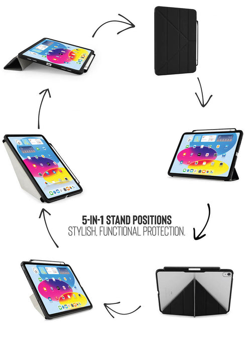 Pipetto iPad 10.9" 10th Gen (2022) Case Origami No. 3