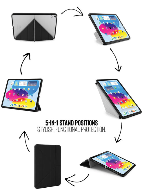 Pipetto iPad 10.9" 10th Gen (2022) Case Origami