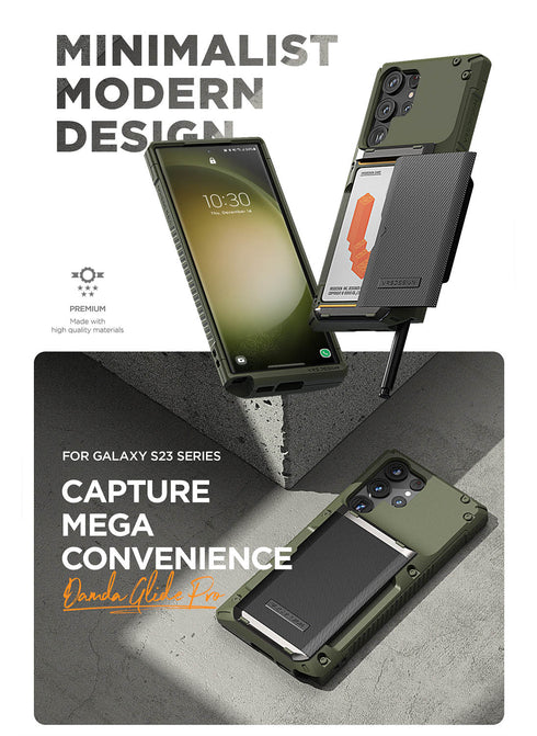 VRS Design Samsung Galaxy S23 ULTRA Case Damda Glide PRO