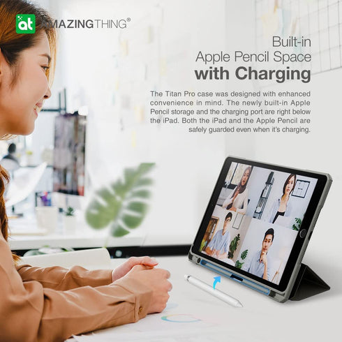 Amazing Thing iPad 10.2" (2021/2020/2019) Case Titan Pro