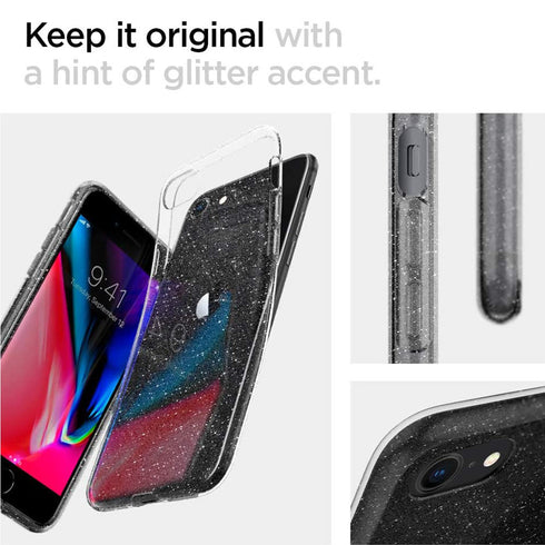 Spigen iPhone SE 3 / SE / 8/ 7 Case Liquid Crystal Glitter