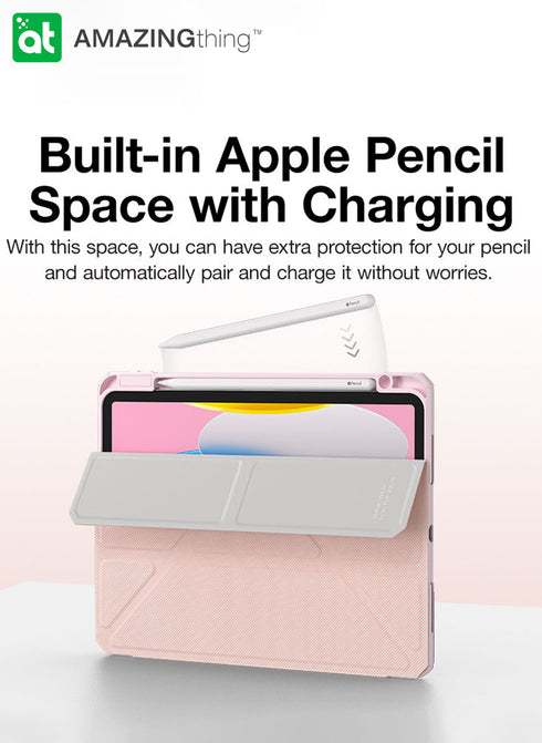 Amazing Thing iPad 10.9" (2022) 10th Gen Case Titan Pro (Pencil Storage Slot)