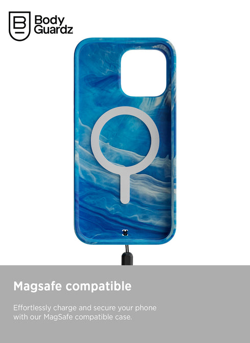 BodyGuardz iPhone 15 PRO Case Carve MARBLE