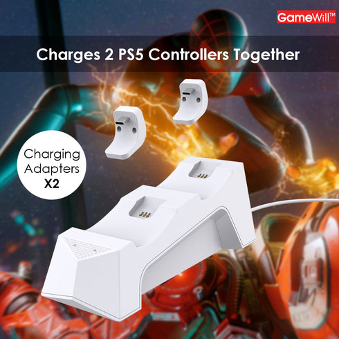 GameWill Playstation 5 / PS5 Dual Charging Dock
