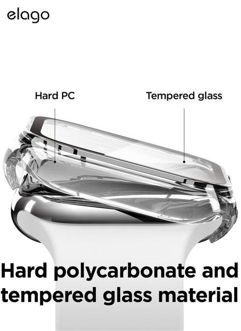 elago Apple Watch 41mm Case Clear Shield