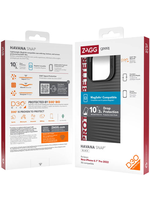 Gear4 iPhone 14 PRO Case D3O Havana Snap (MagSafe)