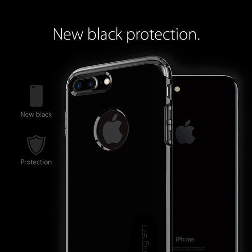 Spigen iPhone 7 PLUS case cover Hybrid Armor - Jet Black