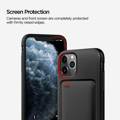 VRS Design iPhone 11 PRO case cover Damda High Pro Shield - Matt Black