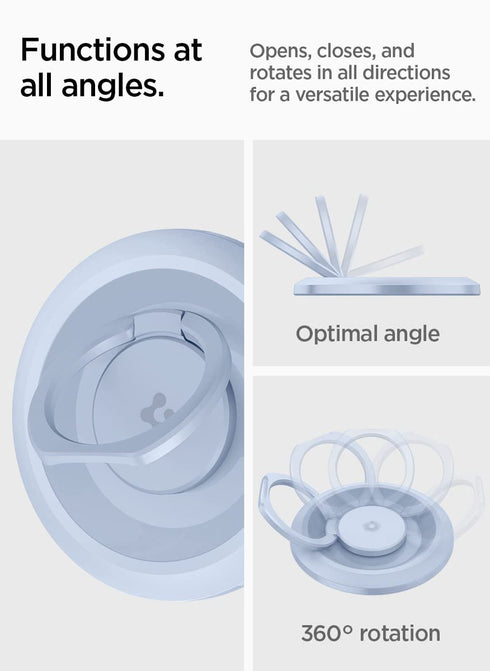 Spigen O-Mag Ring (MagFit) Magnetic Phone Holder with Kickstand