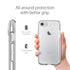 Spigen iPhone 7 case cover Neo Hybrid Crystal - Satin Silver