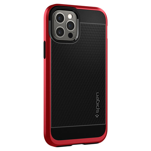 Spigen iPhone 12 and iPhone 12 PRO case cover Neo Hybrid - Red