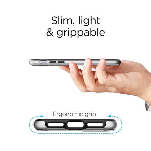 Spigen iPhone 8 and iPhone 7 case cover Neo Hybrid 2 - Satin Silver