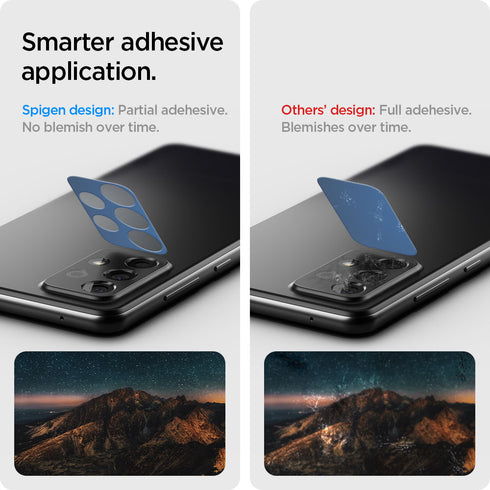 Spigen Samsung Galaxy A72 Camera Lens Protector GLAStR Optik