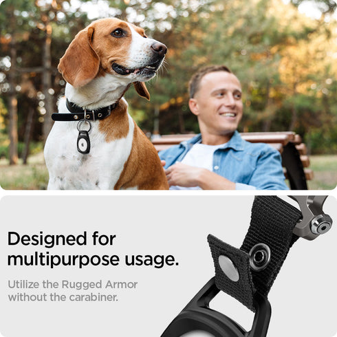 Spigen AirTag case cover AirTags Holder Rugged Armor