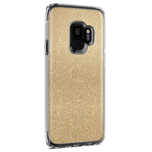 Spigen Samsung Galaxy S9 case cover Slim Armor Crystal Glitter - Gold Quartz