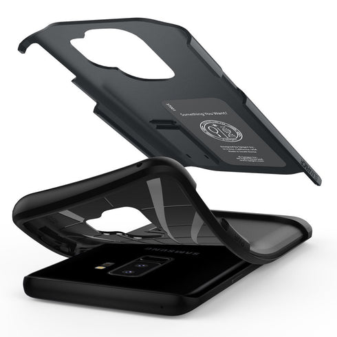 Spigen Samsung Galaxy S9 case cover Slim Armor - Metal Slate