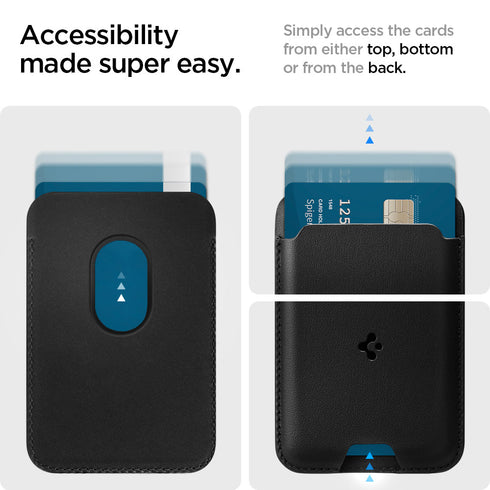 Spigen Magnetic Wallet 2 Cards Holder Valentinus (MagFit)