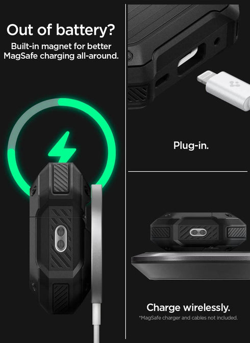 Spigen AirPods PRO 2 Case Tough Armor (MagFit)
