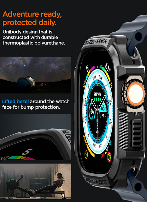 Spigen Apple Watch ULTRA (49mm) Case Rugged Armor