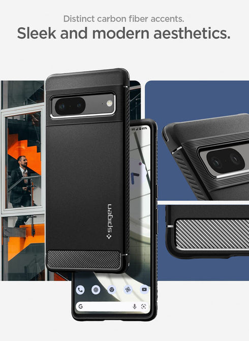 Spigen Google Pixel 7 Case Rugged Armor