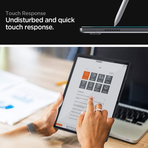 Spigen Samsung Galaxy Tab A7 GLAStR EZ Fit Tempered Glass Screen Protector
