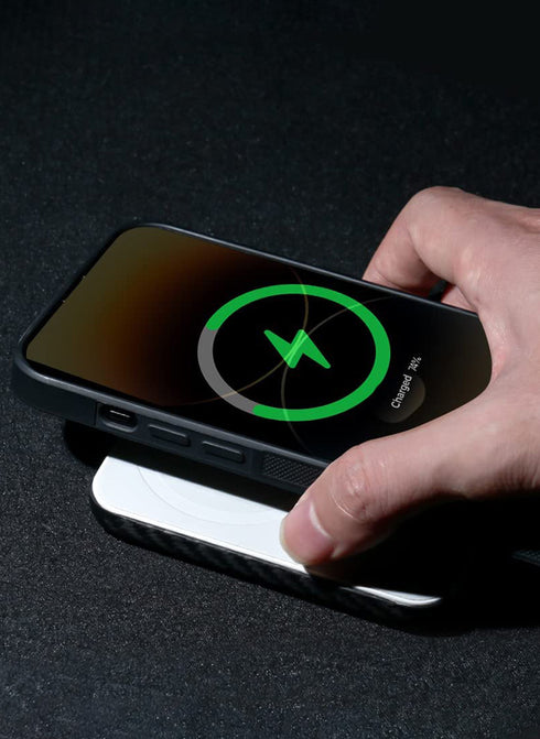 MONOCARBON iPhone 14 PRO Case Real Carbon Fiber (MagSafe)