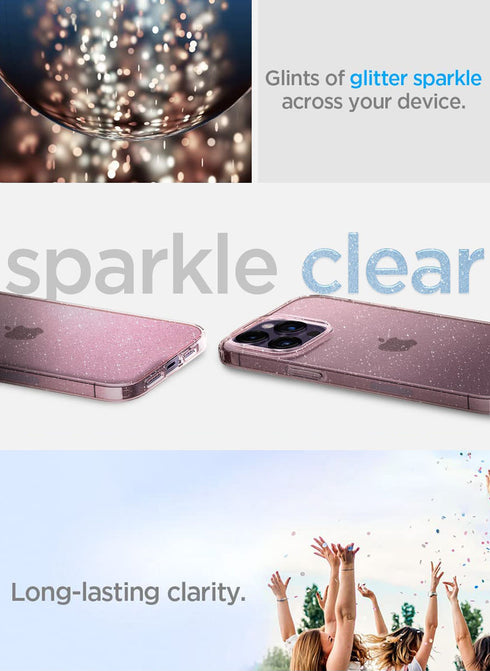 Spigen iPhone 14 PRO Case Liquid Crystal Glitter