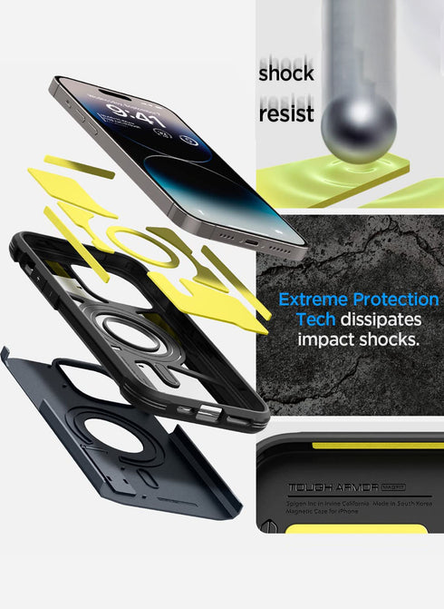 Spigen iPhone 14 PRO Case Tough Armor (MagFit)