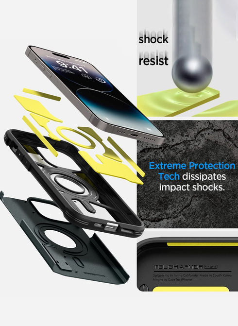Spigen iPhone 14 PRO Case Tough Armor (MagFit)