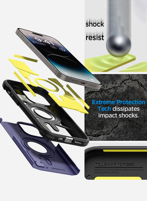 Spigen iPhone 14 PRO Case Tough Armor (MagFit)