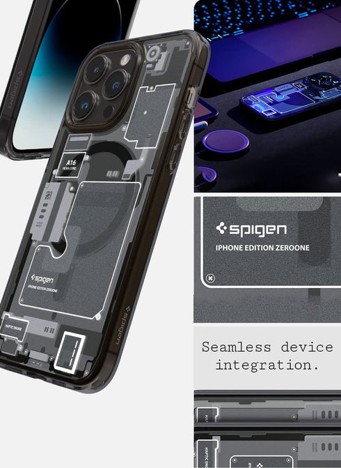 Spigen iPhone 14 PRO Case Ultra Hybrid ZERO ONE (MagFit)