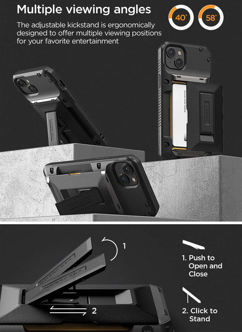 VRS Design iPhone 14 PLUS Case Damda Glide Hybrid