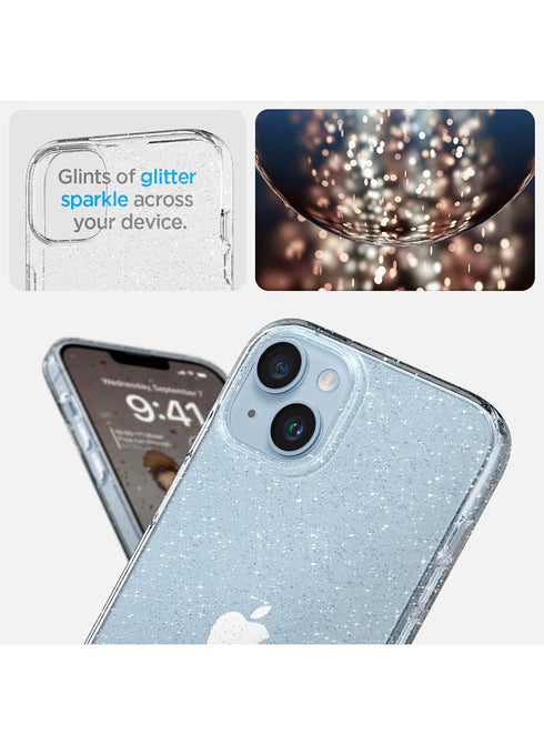 Spigen iPhone 14 PLUS Case Liquid Crystal Glitter