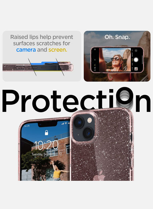 Spigen iPhone 14 PLUS Case Liquid Crystal Glitter