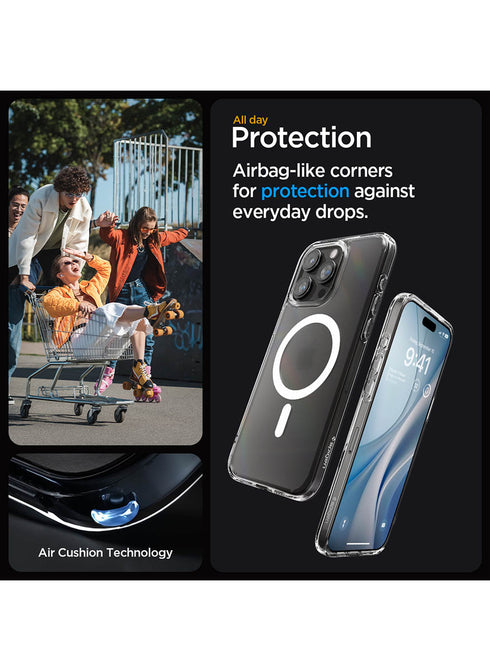 Spigen iPhone 15 Pro MAX Case Ultra Hybrid MagFit FROST