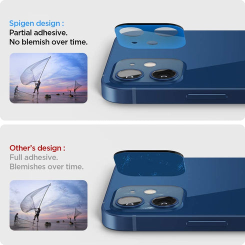 Spigen iPhone 12 Camera Lens Protector GLAStR Optik
