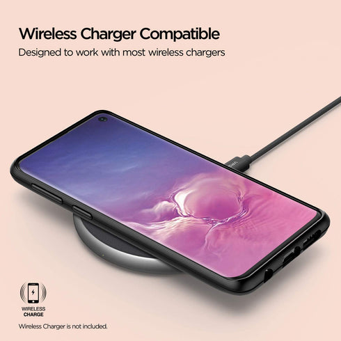 VRS Design Samsung Galaxy S10 Case Damda High Pro Shield - Steel Silver