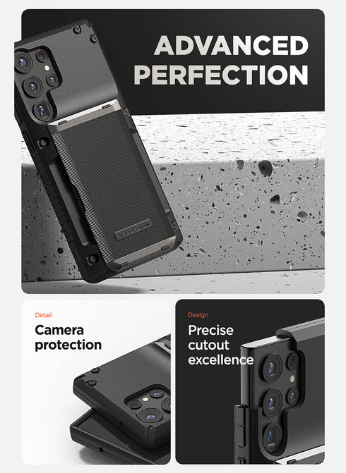 VRS Design Samsung Galaxy S23 ULTRA Case Damda Glide PRO